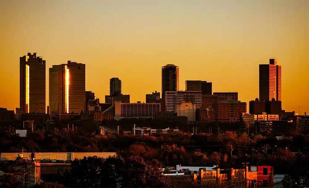 fort-worth-seo-service-experts Fort Worth TX skyline representing local SEO services for businesses in the Dallas Fort Worth area